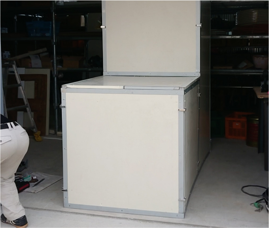 脱着式防音ボックス